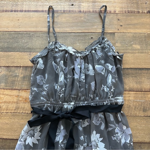 American Eagle Floral Chiffon Ruffle Dress - Picture 4 of 6